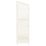 Cobertizo de jardín madera maciza abeto blanco 102x52x174,5cm de vidaXL, Cobertizos - Ref: Foro24-152191, Precio: 393,86 €, D...
