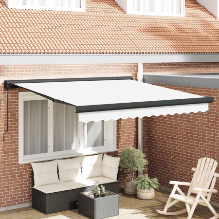 Toldo Retráctil 350 x 250 cm Tela y Metal en Toldos | Comprar online en Foru.es