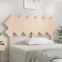 Cabecero de cama madera maciza de pino 132x3x81 cm de vidaXL, Cabeceros y pies de cama - Ref: Foro24-819215, Precio: 48,50 €,...