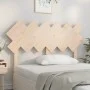 Cabecero de cama madera maciza de pino 132x3x81 cm de vidaXL, Cabeceros y pies de cama - Ref: Foro24-819215, Precio: 47,73 €,...