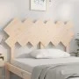 Cabecero de cama madera maciza de pino 132x3x81 cm de vidaXL, Cabeceros y pies de cama - Ref: Foro24-819215, Precio: 47,73 €,...