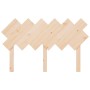 Cabecero de cama madera maciza de pino 132x3x81 cm de vidaXL, Cabeceros y pies de cama - Ref: Foro24-819215, Precio: 48,50 €,...