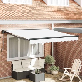 Toldo Retráctil Manual 350 x 250 cm Poliéster y metal en Toldos | Comprar online en Foru.es