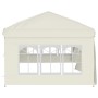 Carpa para fiestas plegable con paredes laterales crema 3x6 m de vidaXL, Carpas y cenadores - Ref: Foro24-93543, Precio: 247,...