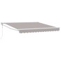 Toldo Retráctil Gris Claro 350 x 250 cm Poliéster y Aluminio en Toldos | Comprar online en Foru.es