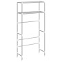 Estantería de 2 niveles sobre lavadora hierro gris 69x28x143 cm de vidaXL, Toalleros - Ref: Foro24-343132, Precio: 24,90 €, D...