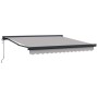 Toldo Gris Claro 350 x 250 x 165 cm Poliéster y Aluminio en Toldos | Comprar online en Foru.es
