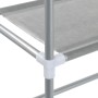 Estantería de 2 niveles sobre lavadora hierro gris 69x28x143 cm de vidaXL, Toalleros - Ref: Foro24-343132, Precio: 24,90 €, D...