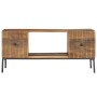 Mesa de centro de madera maciza de mango 90x45x40cm en Mesas de centro | Comprar online en Foru.es