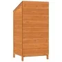 Cobertizo de jardín madera de abeto maciza marrón 55x52x112 cm de vidaXL, Cobertizos - Ref: Foro24-152181, Precio: 120,44 €, ...