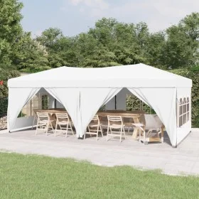 Faltbares Partyzelt mit Seitenwänden weiß 3x6 m von vidaXL, Zelte und Pavillons - Ref: Foro24-93545, Preis: 285,04 €, Rabatt: %