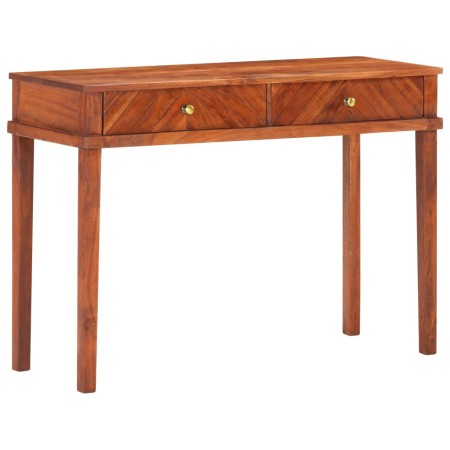 Mesa consola de madera maciza de acacia 110x40x76 cm en Mesas auxiliares | Comprar online en Foru.es