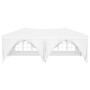 Carpa para fiestas plegable con paredes laterales blanca 3x6 m de vidaXL, Carpas y cenadores - Ref: Foro24-93545, Precio: 280...