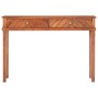 Mesa consola de madera maciza de acacia 110x40x76 cm en Mesas auxiliares | Comprar online en Foru.es