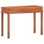 Mesa consola de madera maciza de acacia 110x40x76 cm en Mesas auxiliares | Comprar online en Foru.es