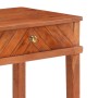 Mesa consola de madera maciza de acacia 110x40x76 cm en Mesas auxiliares | Comprar online en Foru.es