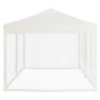Carpa para fiestas plegable con paredes laterales crema 3x6 m de vidaXL, Carpas y cenadores - Ref: Foro24-93550, Precio: 214,...