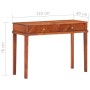 Mesa consola de madera maciza de acacia 110x40x76 cm en Mesas auxiliares | Comprar online en Foru.es