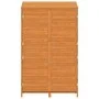 Cobertizo de jardín madera maciza abeto marrón 102x52x174,5cm de vidaXL, Cobertizos - Ref: Foro24-152193, Precio: 268,11 €, D...