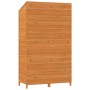 Cobertizo de jardín madera maciza abeto marrón 102x52x174,5cm de vidaXL, Cobertizos - Ref: Foro24-152193, Precio: 346,54 €, D...