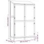 Cobertizo de jardín madera maciza abeto marrón 102x52x174,5cm de vidaXL, Cobertizos - Ref: Foro24-152193, Precio: 268,11 €, D...