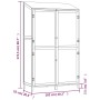 Cobertizo de jardín madera maciza abeto marrón 102x52x174,5cm de vidaXL, Cobertizos - Ref: Foro24-152193, Precio: 346,54 €, D...