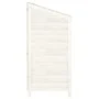 Cobertizo de jardín madera de abeto maciza blanco 102x52x112 cm de vidaXL, Cobertizos - Ref: Foro24-152183, Precio: 202,12 €,...