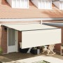 Toldo Retráctil Crema 400 x 300 cm Poliéster y Aluminio en Toldos | Comprar online en Foru.es