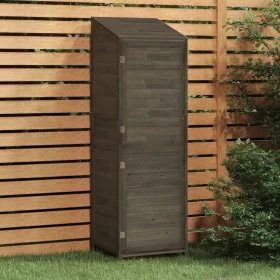 Cobertizo de jardín madera maciza abeto antracita 55x52x174,5cm de vidaXL, Cobertizos - Ref: Foro24-152188, Precio: 189,15 €,...