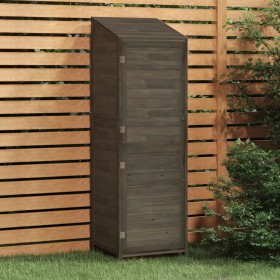 Cobertizo de jardín madera maciza abeto antracita 55x52x174,5cm de vidaXL, Cobertizos - Ref: Foro24-152188, Precio: 200,59 €,...