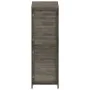 Cobertizo de jardín madera maciza abeto antracita 55x52x174,5cm de vidaXL, Cobertizos - Ref: Foro24-152188, Precio: 189,15 €,...