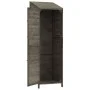 Cobertizo de jardín madera maciza abeto antracita 55x52x174,5cm de vidaXL, Cobertizos - Ref: Foro24-152188, Precio: 189,15 €,...