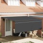 Toldo Retráctil Antracita 400 x 300 cm Poliéster y Aluminio en Toldos | Comprar online en Foru.es
