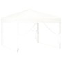 Carpa para fiestas plegable con paredes laterales blanca 3x3 m de vidaXL, Carpas y cenadores - Ref: Foro24-93531, Precio: 131...