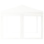 Carpa para fiestas plegable con paredes laterales blanca 3x3 m de vidaXL, Carpas y cenadores - Ref: Foro24-93531, Precio: 131...