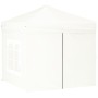 Carpa para fiestas plegable con paredes laterales blanco 2x2 m de vidaXL, Carpas y cenadores - Ref: Foro24-93503, Precio: 122...