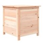 Baúl para cojines madera de abeto maciza 50x50x56 cm de vidaXL, Cajas de almacenaje para exteriores - Ref: Foro24-152162, Pre...