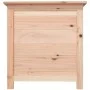 Baúl para cojines madera de abeto maciza 50x50x56 cm de vidaXL, Cajas de almacenaje para exteriores - Ref: Foro24-152162, Pre...