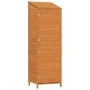 Cobertizo de jardín madera maciza de abeto marrón 55x52x174,5cm de vidaXL, Cobertizos - Ref: Foro24-152189, Precio: 209,41 €,...