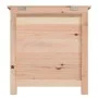 Baúl para cojines madera de abeto maciza 50x50x56 cm de vidaXL, Cajas de almacenaje para exteriores - Ref: Foro24-152162, Pre...