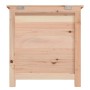 Baúl para cojines madera de abeto maciza 50x50x56 cm de vidaXL, Cajas de almacenaje para exteriores - Ref: Foro24-152162, Pre...