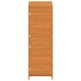 Cobertizo de jardín madera maciza de abeto marrón 55x52x174,5cm de vidaXL, Cobertizos - Ref: Foro24-152189, Precio: 188,48 €,...
