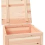 Baúl para cojines madera de abeto maciza 50x50x56 cm de vidaXL, Cajas de almacenaje para exteriores - Ref: Foro24-152162, Pre...