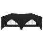 Carpa para fiestas plegable con paredes laterales negra 3x6 m de vidaXL, Carpas y cenadores - Ref: Foro24-93546, Precio: 222,...