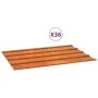 Dachpaneele 36 Stück rostiger Cortenstahl 60x44cm von vidaXL, Dachziegel und Dachziegel - Ref: Foro24-151971, Preis: 134,75 €...
