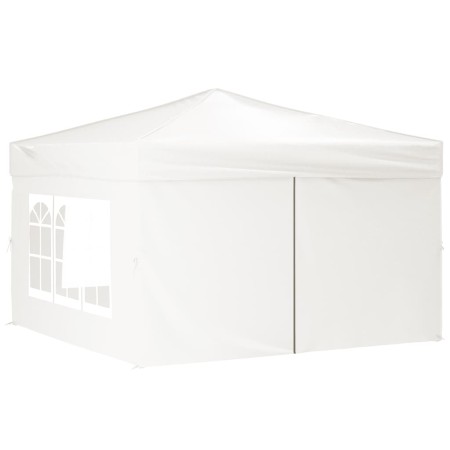 Carpa para fiestas plegable con paredes laterales blanco 3x3 m de vidaXL, Carpas y cenadores - Ref: Foro24-93524, Precio: 153...