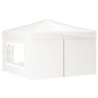 Carpa para fiestas plegable con paredes laterales blanco 3x3 m de vidaXL, Carpas y cenadores - Ref: Foro24-93524, Precio: 153...