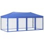 Carpa para fiestas plegable con paredes laterales azul 3x6 m de vidaXL, Carpas y cenadores - Ref: Foro24-93549, Precio: 229,8...