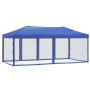 Carpa para fiestas plegable con paredes laterales azul 3x6 m de vidaXL, Carpas y cenadores - Ref: Foro24-93549, Precio: 229,8...