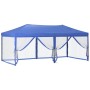 Carpa para fiestas plegable con paredes laterales azul 3x6 m de vidaXL, Carpas y cenadores - Ref: Foro24-93549, Precio: 229,8...
